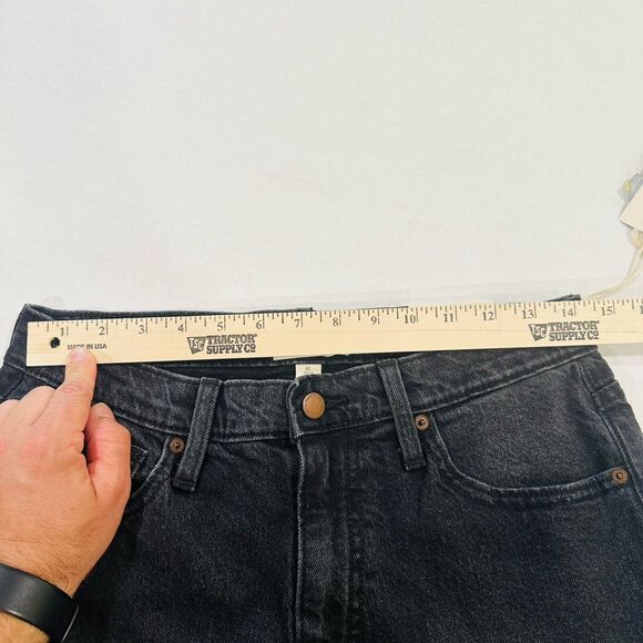 Universal Thread Women Size 8/S 90s Baggy Relaxed Straight High-Rise Black Jeans - Picture 6 of 6